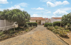 Awesome home in Saint Hilaire de Riez with 1 Bedrooms